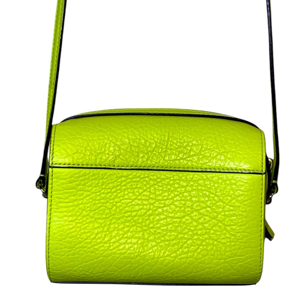 NWOT Kate Spade Green Leather Crossbody Bag - Picture 5 of 14
